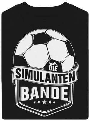 Simulanten bande unisex mikina bez kapucne Black