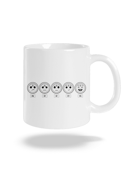 Týždeň elektrikára klasický hrnček White