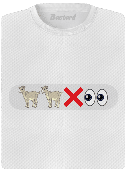 Emoji dámske športové tričko White