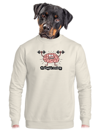 unisex mikina bez kapucne