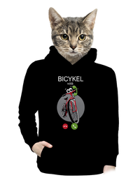 dámska mikina klokanka