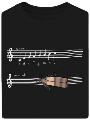 A - moll unisex tričko oversized Black