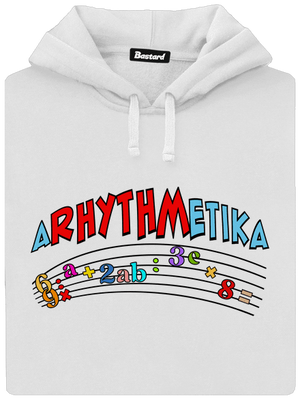 Arhythmetika dámska mikina klokanka White