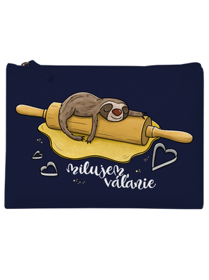 Milujem váľanie taštička French Navy