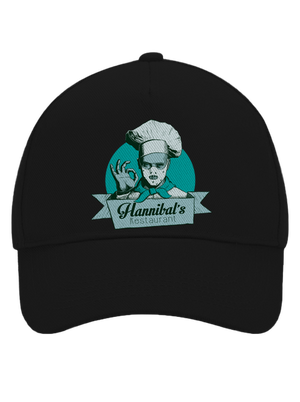 U Hannibala šiltovka baseballka Black