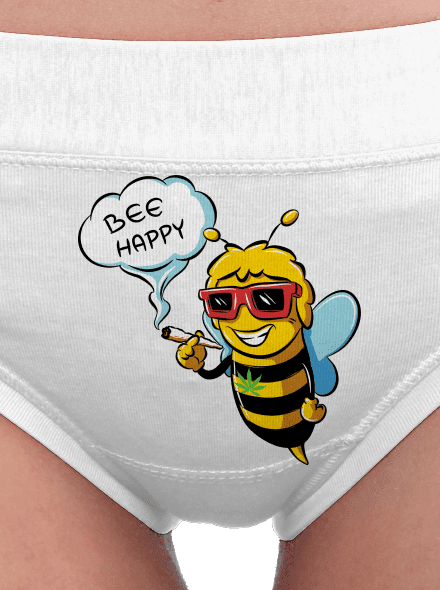 Bee happy dámske nohavičky White