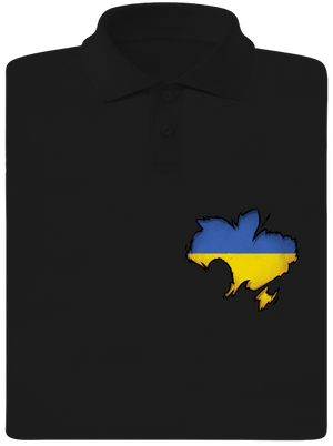 Ukrajina - Inside pánska polokošeľa Black