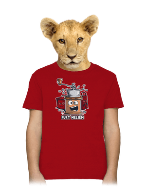 Mlynček detské tričko Red