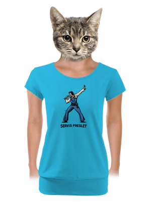 dámske tričko s lemom