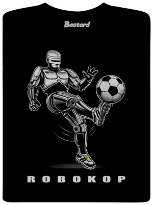 Robokop pánske tričko Black