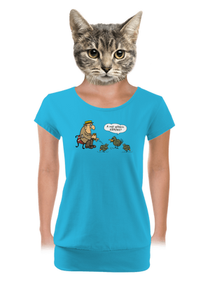 dámske tričko s lemom