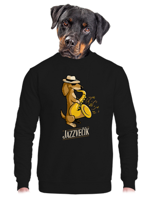 unisex mikina bez kapucne