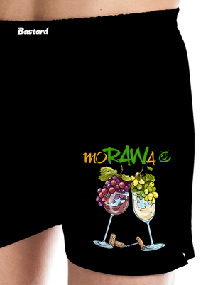 Morawa pánske trenky Black