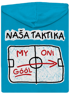 Naša taktika dámska mikina na zips Blue Atol