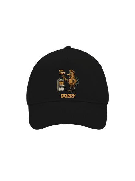 Som dobrý šiltovka baseballka Black