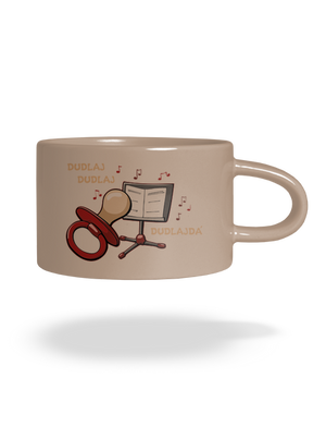 Dudlajdá hrnček makronka Brown Macaron