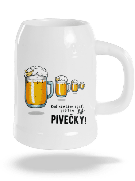 Pivečka polliter White
