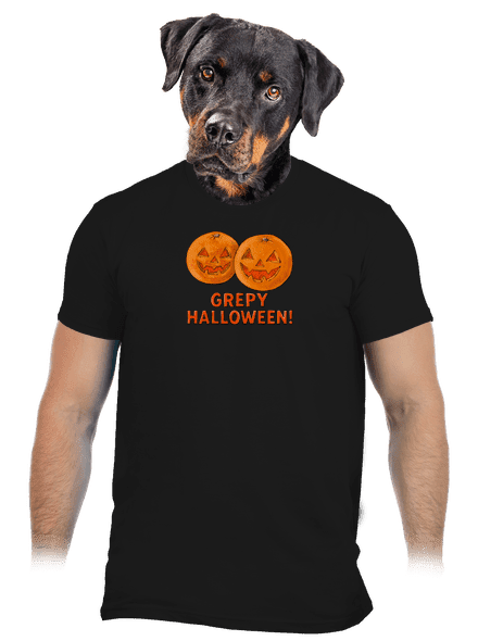 Grepy Halloween pánske tričko Black