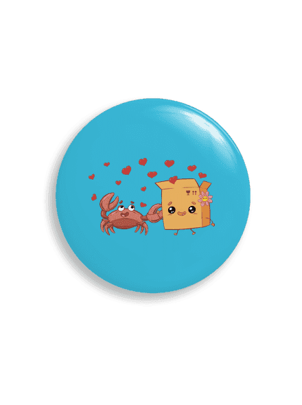 Krab a krabica placka 