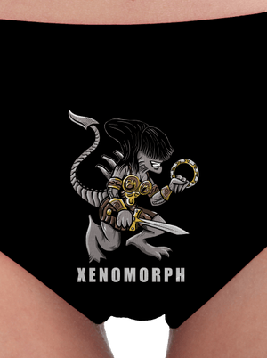 Xenomorph dámske nohavičky Black