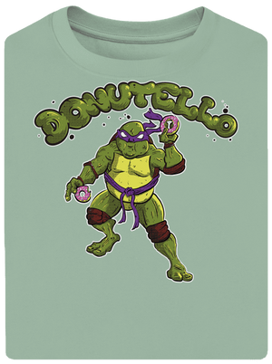 Donutello unisex tričko oversized Sage