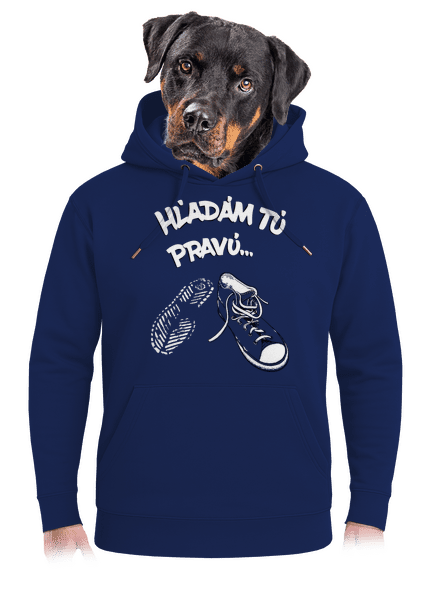 Hľadám tú pravú unisex mikina premium Navy