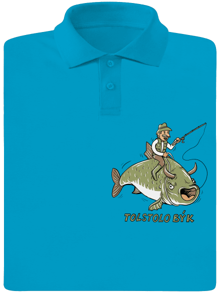 Tolstolobýk pánska polokošeľa Blue Atol