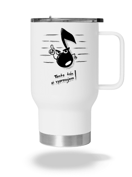 Tón termohrnček White