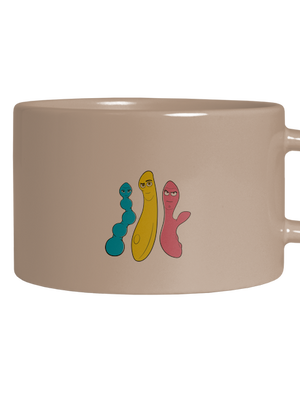 Príbeh hračiek hrnček makronka Brown Macaron