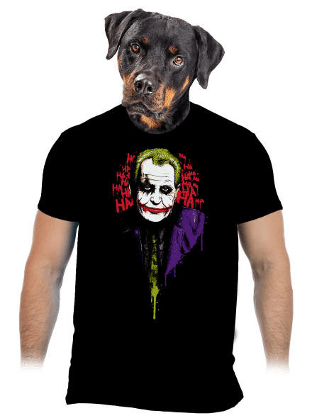 Zeman Joker pánske tričko Black