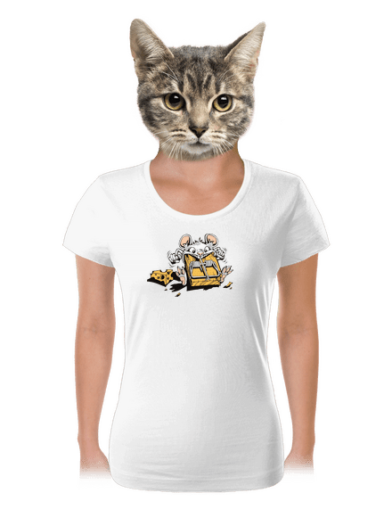 Gurmán dámske tričko White