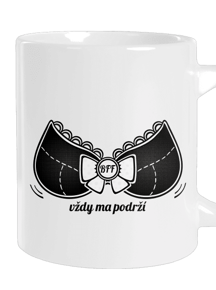 Podprsenka veľký hrnček White