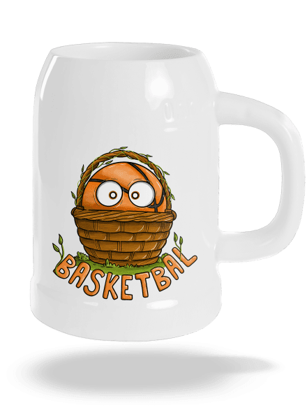 Basketbal polliter White