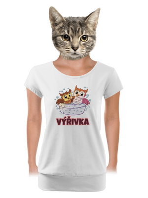 dámske tričko s lemom