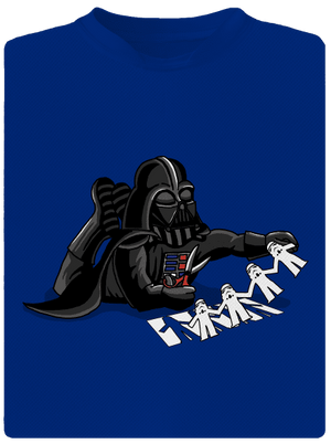 Klonovanie trooperov pánske športové tričko Royal Blue Mal