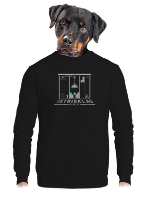 unisex mikina bez kapucne