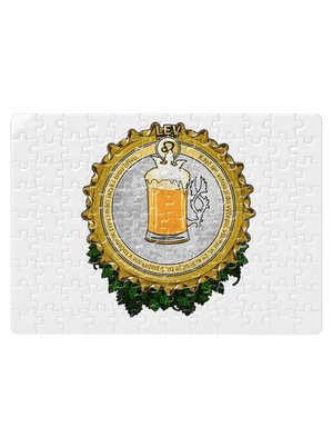 Pivný horoskop: Lev puzzle White