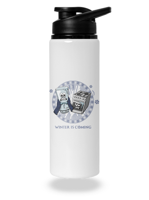 Winter is coming flaša na vodu White