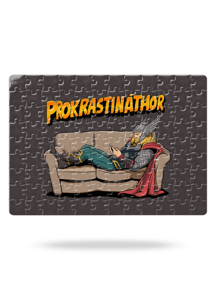 Prokrastináthor puzzle White