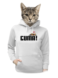 dámska mikina klokanka