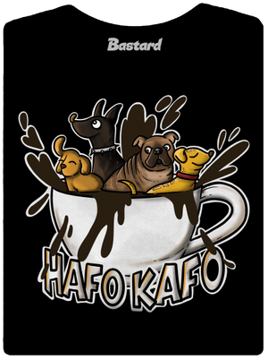 Hafo kafo dámske tričko Black