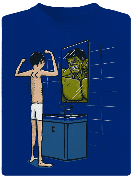 Hulk pánske športové tričko Royal Blue Mal
