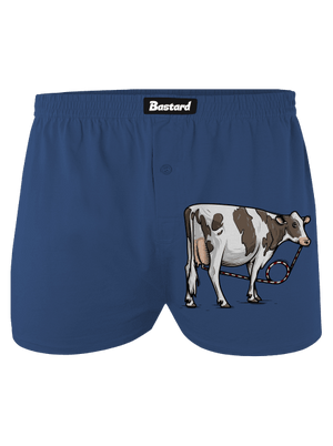 Cow drink pánske trenky Blue
