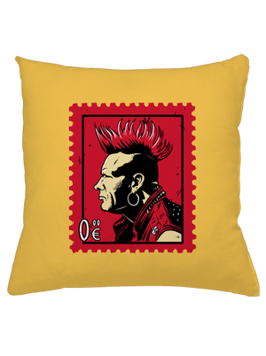 Známka punku vankúš Yellow Gold