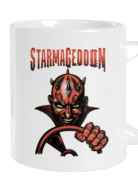 Starmageddon veľký hrnček White