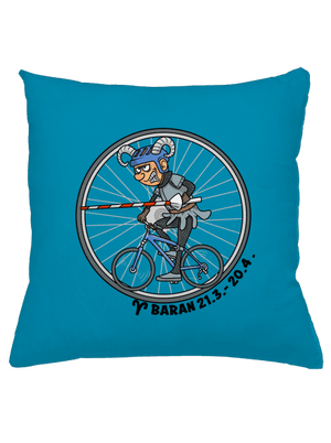 Cyklistický horoskop: Baran vankúš Blue Turquoise