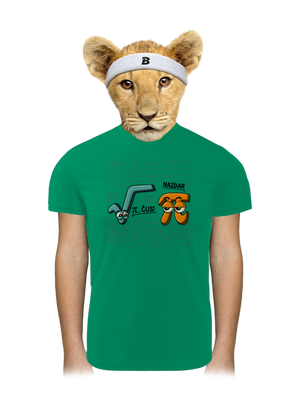 Pí, čus! detské športové tričko Kelly Green Mal