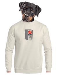 unisex mikina bez kapucne