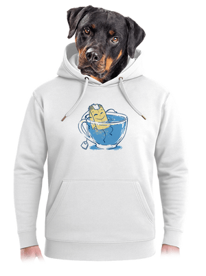 Relax unisex mikina premium Snowwhite