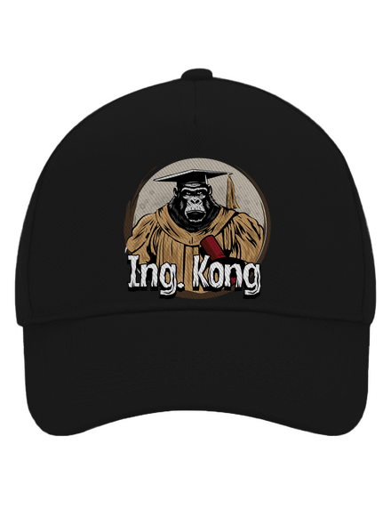 Ing. Kong šiltovka baseballka Black